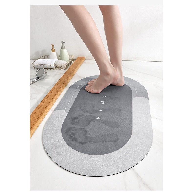 Thảm chùi chân nhà tắm siêu thấm nước, Thảm lau chân Silicon
