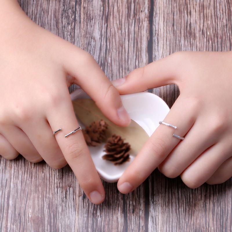 Nhẫn Nữ Freesize Ống Trúc Style Đơn Giản Cá Tính Thời Trang Hàn Quốc FN03
