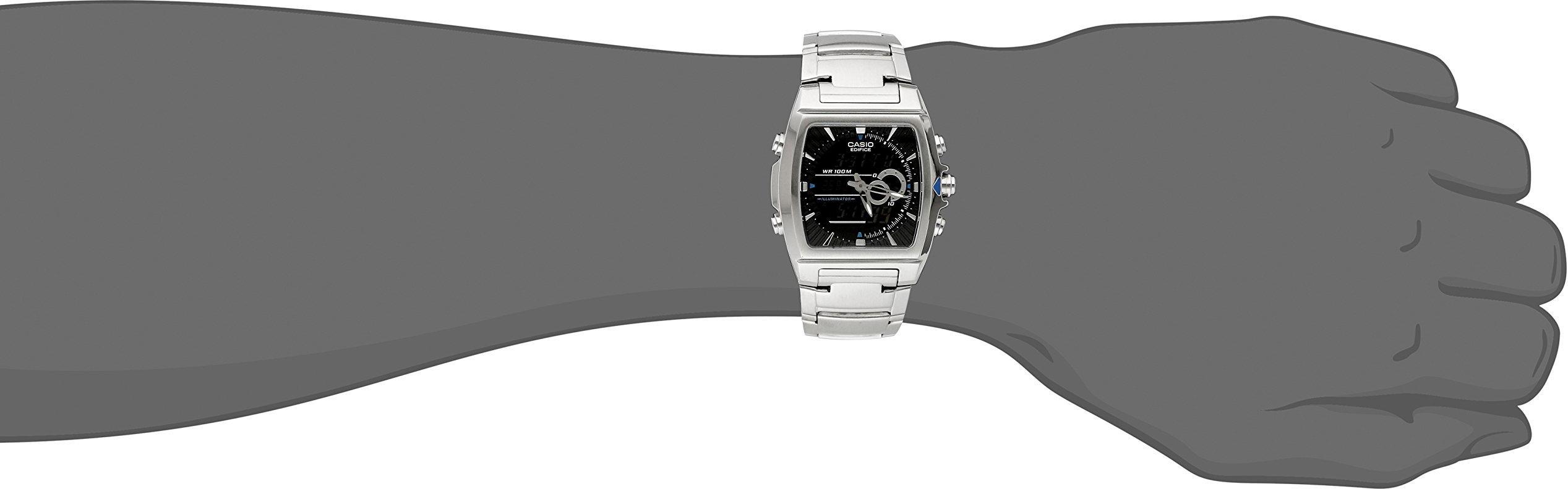 Đồng Hồ Casio EFA120D-1AV Màn Hình Kỹ Thuật Số Analog Kiêm Nhiệt Kế