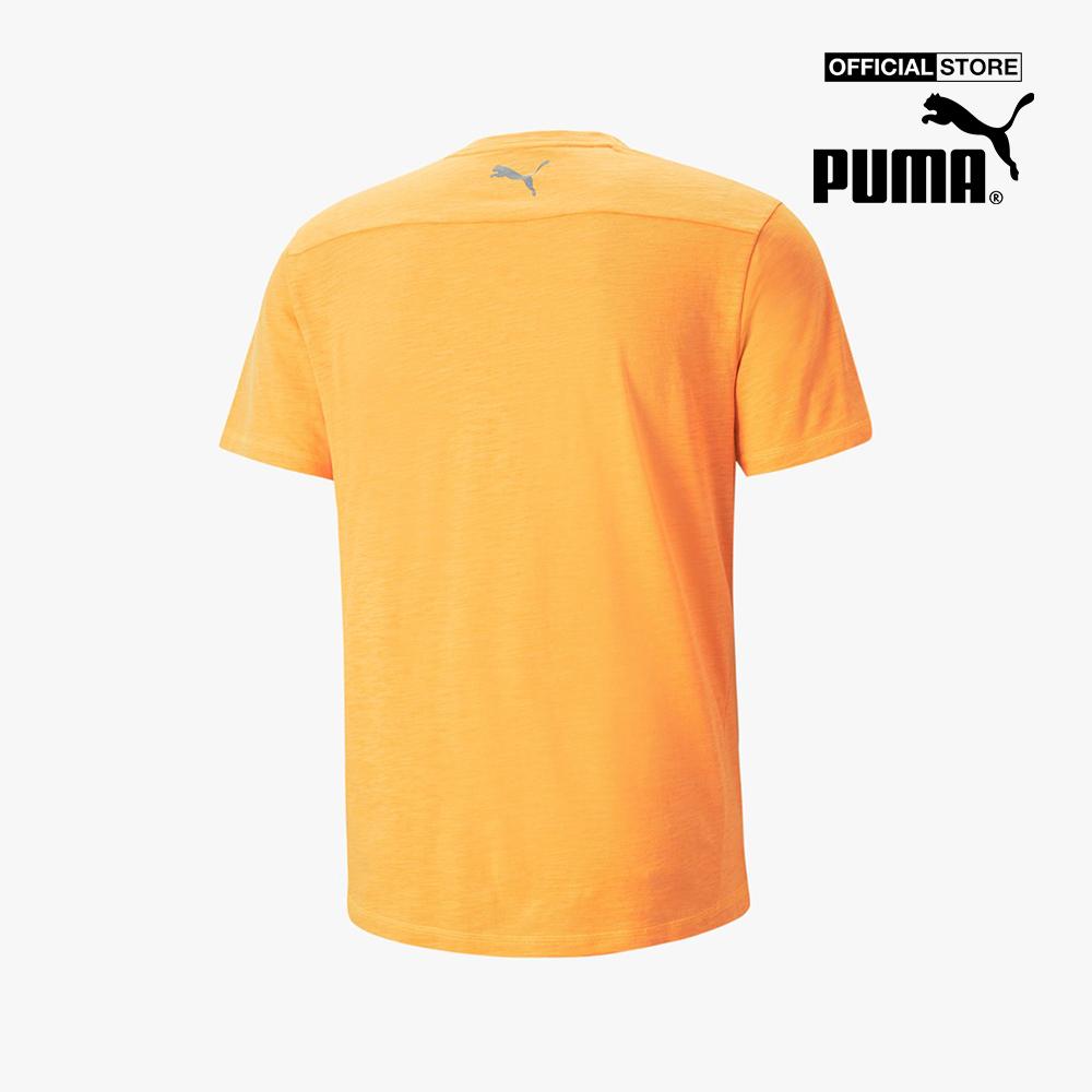 PUMA - Áo thun thể thao nam tay ngắn Performance Logo 522423