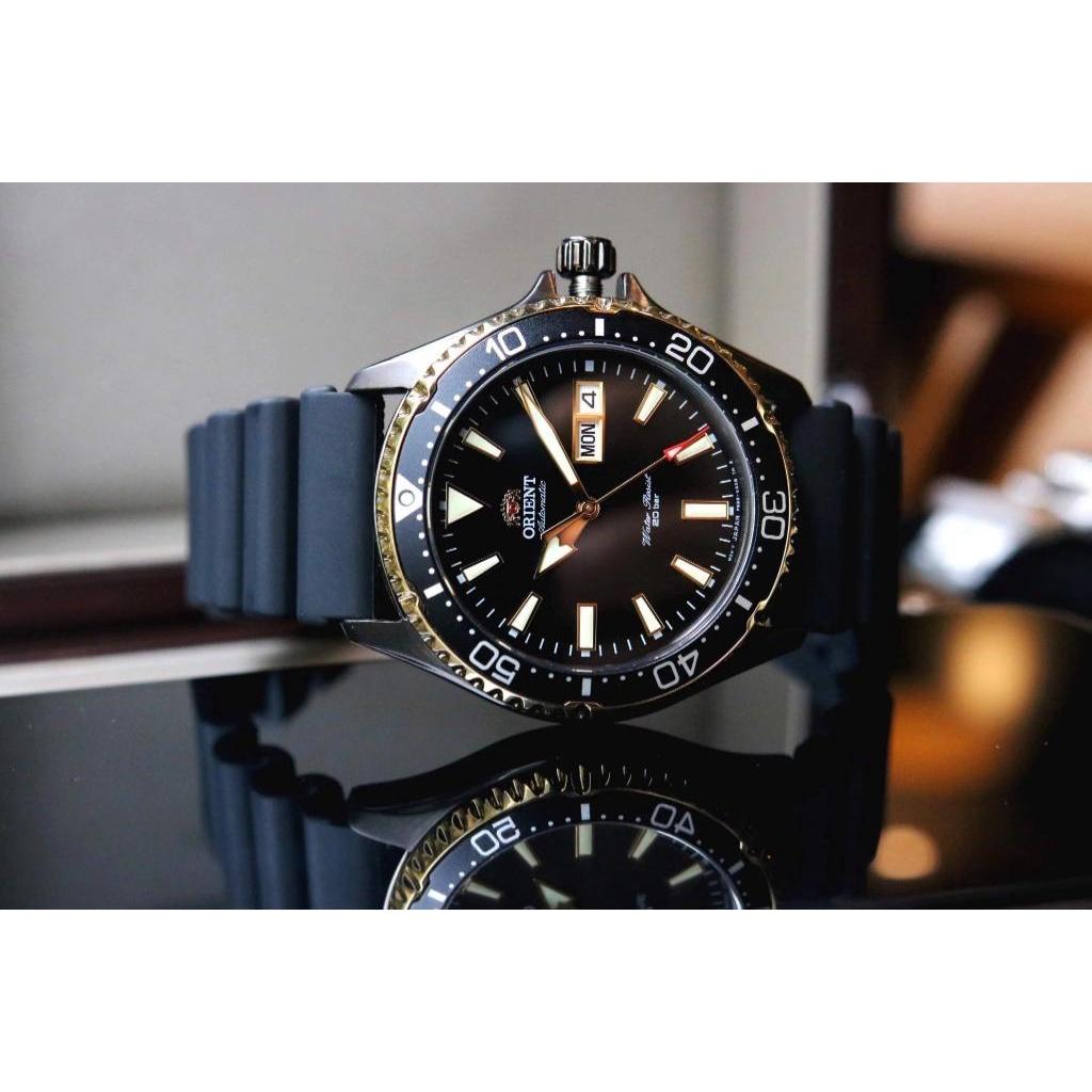 Đồng Hồ Nam Dây Cao Su Orient Mako III RA-AA0005B19B - Đen