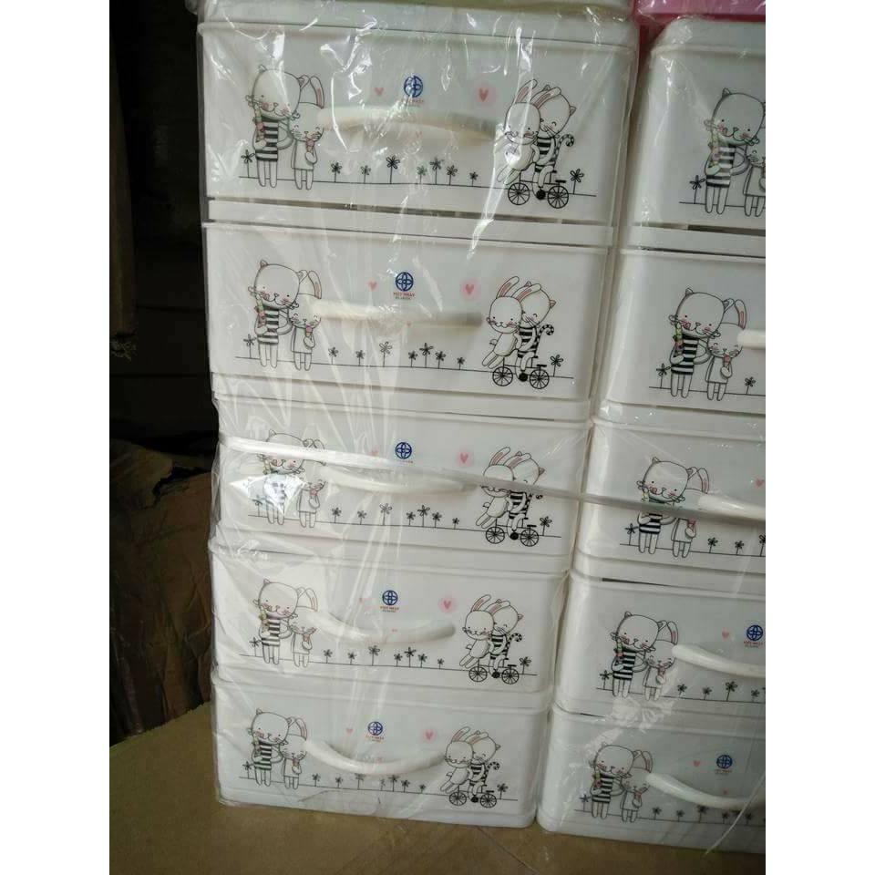 Tủ mini 5 tầng - giao màu ngẫu nhiên