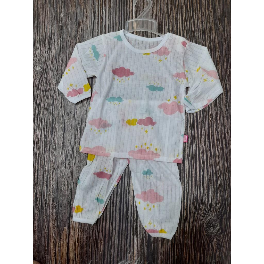 Bộ Cotton Giấy Dài Tay