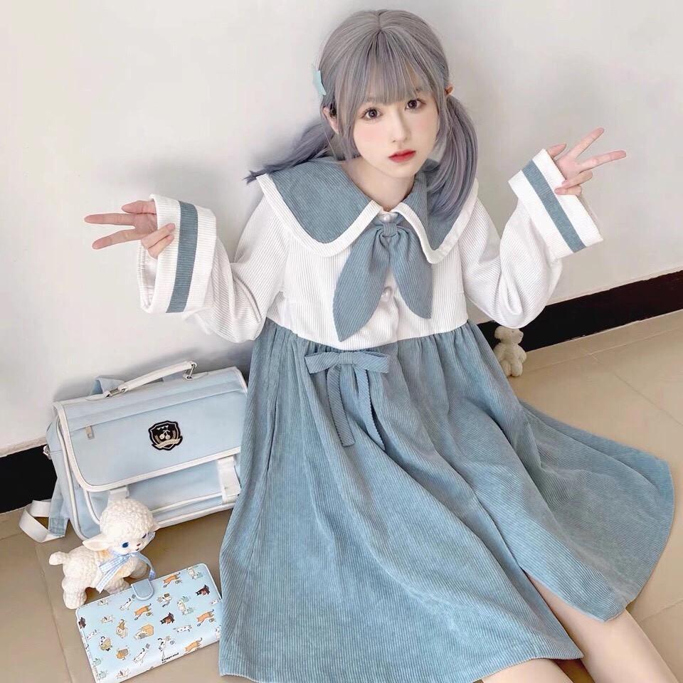 Váy lolita cổ búp bê