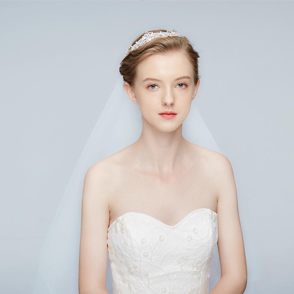 Rhinestone Tiara Crowns Bridal Crystal Hairband Wedding Party Hair Accessory