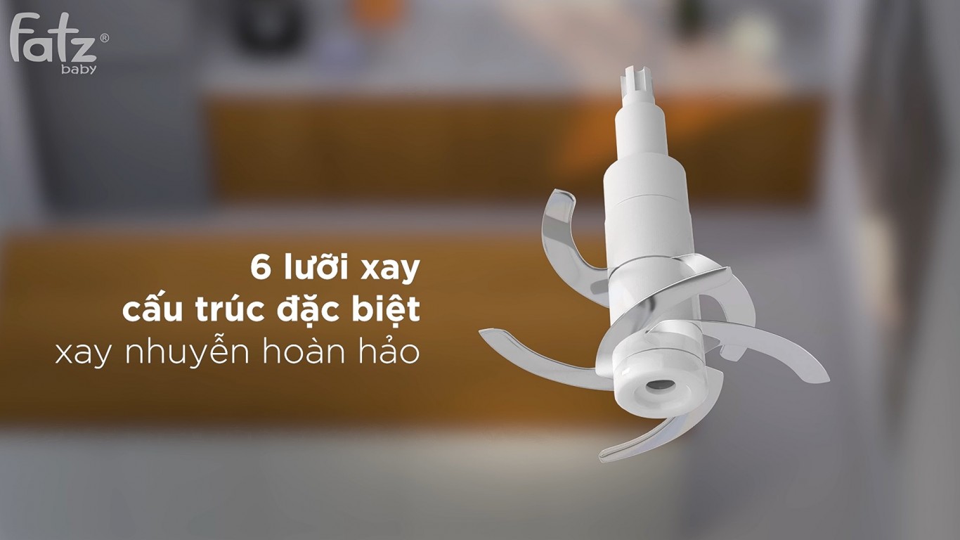 MÁY XAY THỨC ĂN DẶM ĐA NĂNG CHO BÉ FATZBABY - MIX 1 - FB5101ZT