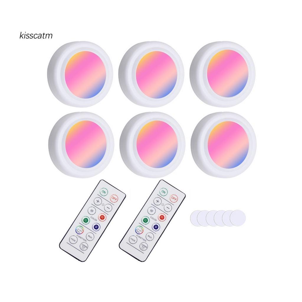 Set 6 Đèn Ngủ Không Dây 2 Nút Điều Khiển