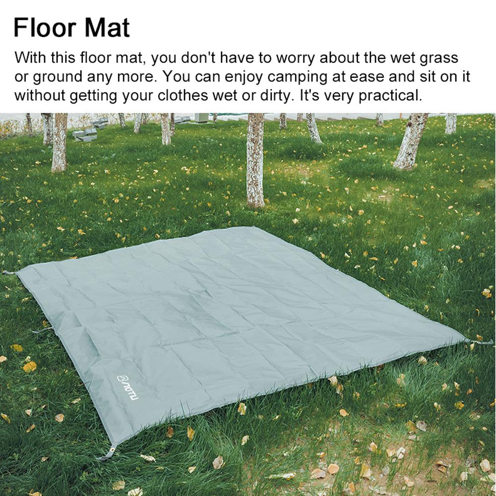 Outdoor Waterproof Camping Floor Mat Thicken Picnic Mat Wear-resistant Oxford Cloth Ground Pad Multifunctional Moisture-proof Ground Mat