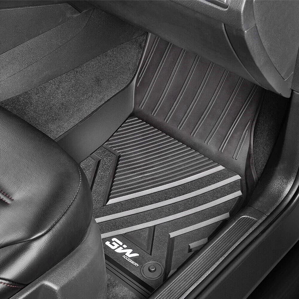 Thảm lót sàn ô tô VOLKSWAGEN POLO 2010-2018 Chất liệu TPE cao cấp, thiết kế sang trọng tinh xảo thương hiệu Macsim 3w