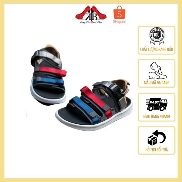 Giày sandal nam nữ xuất khẩu 3 quai ngang