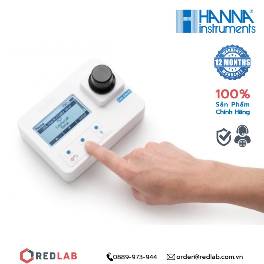 Máy quang đo Clo dư và Clo tổng trong nước sạch Hanna HI97711