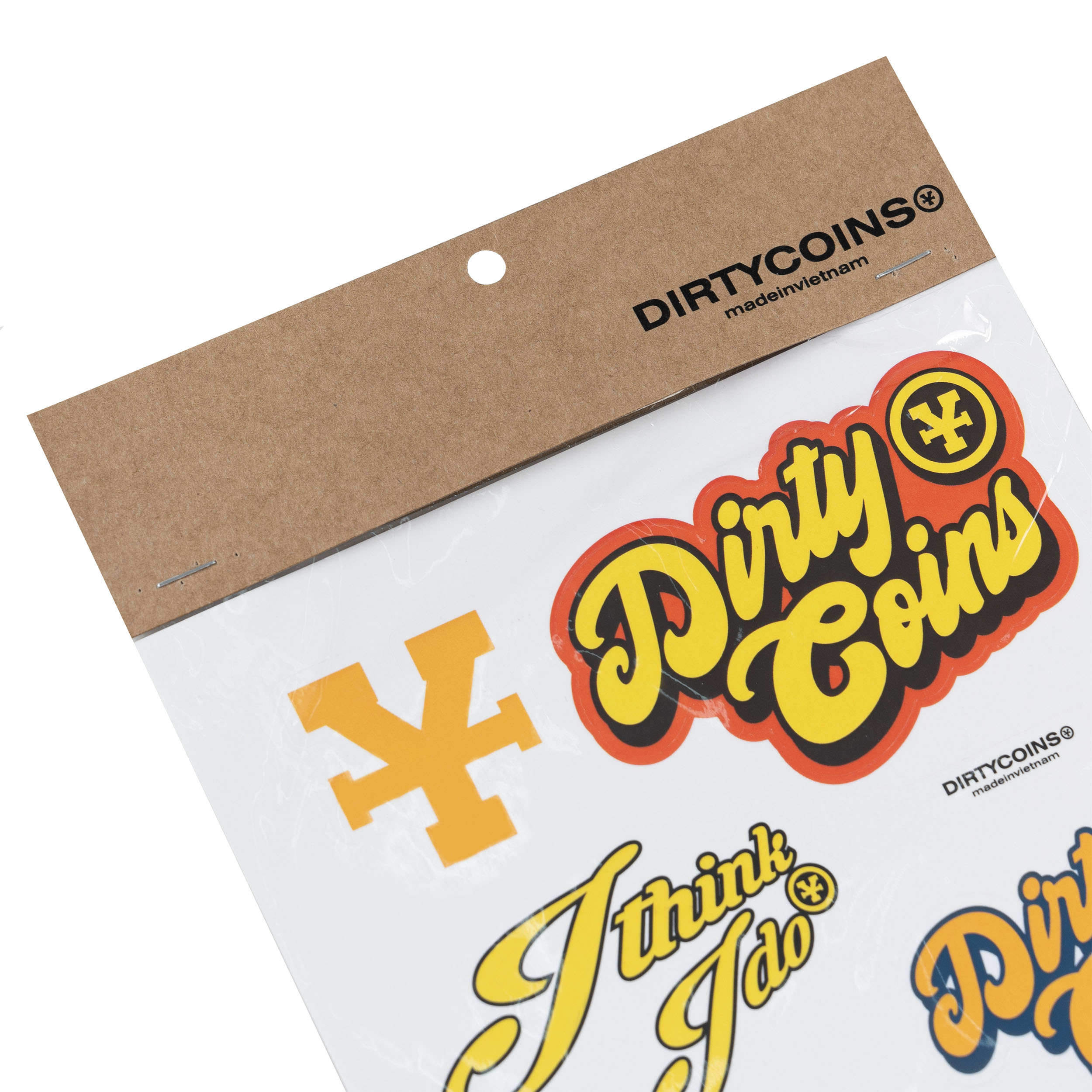 Hình Dán DirtyCoins Sticker Logo &amp; Logo