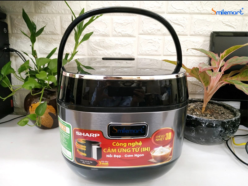 Nồi cơm điện cao tần Sharp KS-IH191V (1.8 lít) - Hàng chính hãng