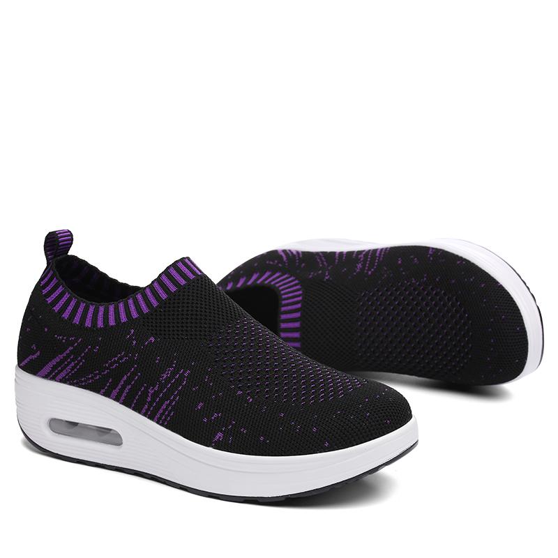 Nền Tảng Sneakers Nữ Mèo Thiết Kế Dáng Hình Dáng Đẹp Bộ Lưu Điện Khoét Giày Nữ Mũi Tròn Đế Xuồng Giày Thể Thao Bé Gái Stovepipe Giày