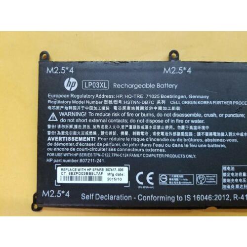 Pin Dùng cho Laptop HP Envy 15-AE 15T-AE 15-AH M6-P 14-J M6-p013dx M6-p113dx 15-ae100 15-ae015tx 15-ae016tx battery Original 48Wh