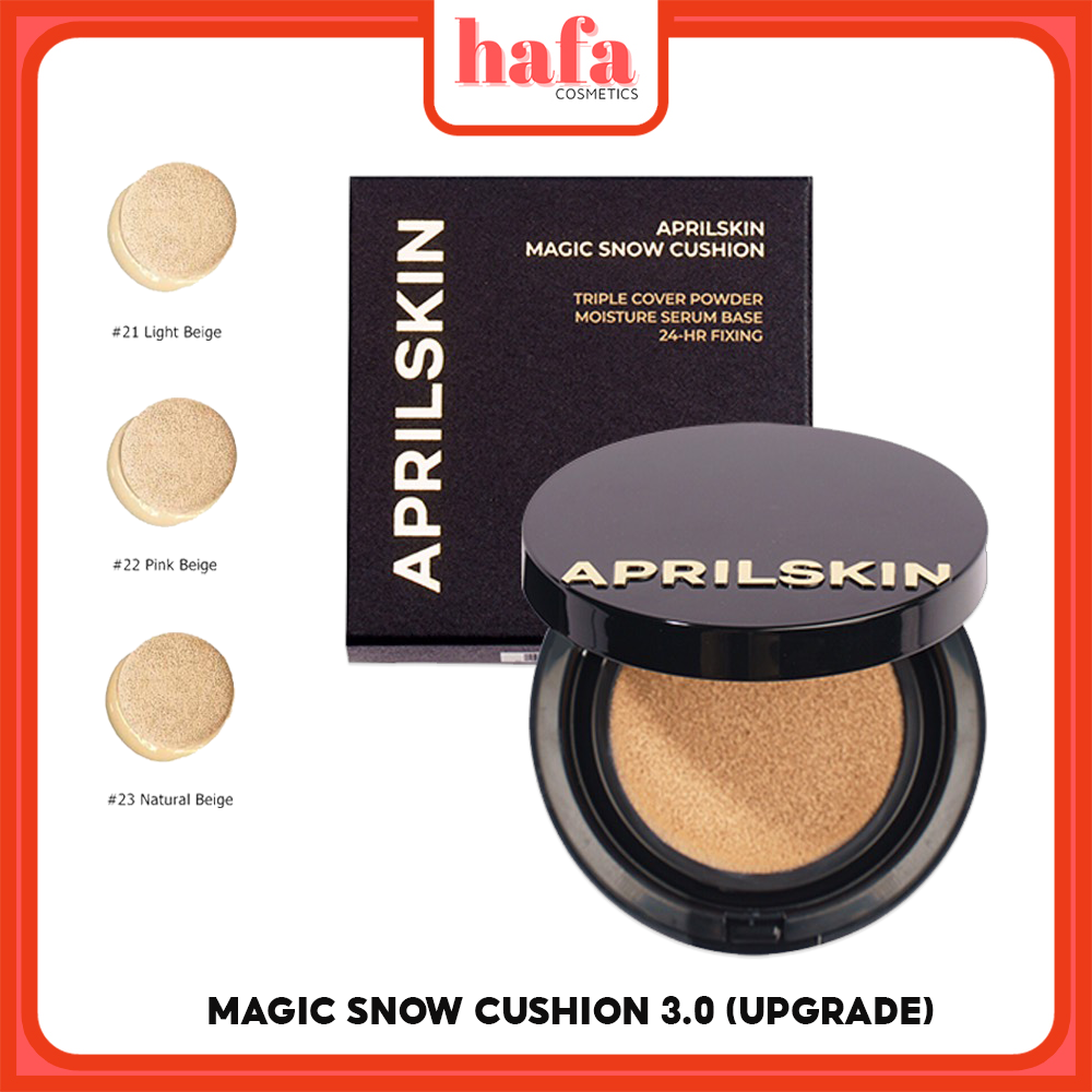 [PHIÊN BẢN NÂNG CẤP] Phấn Nước AprilSkin Magic Snow Cushion 3.0 SPF50+/PA+++ 15g