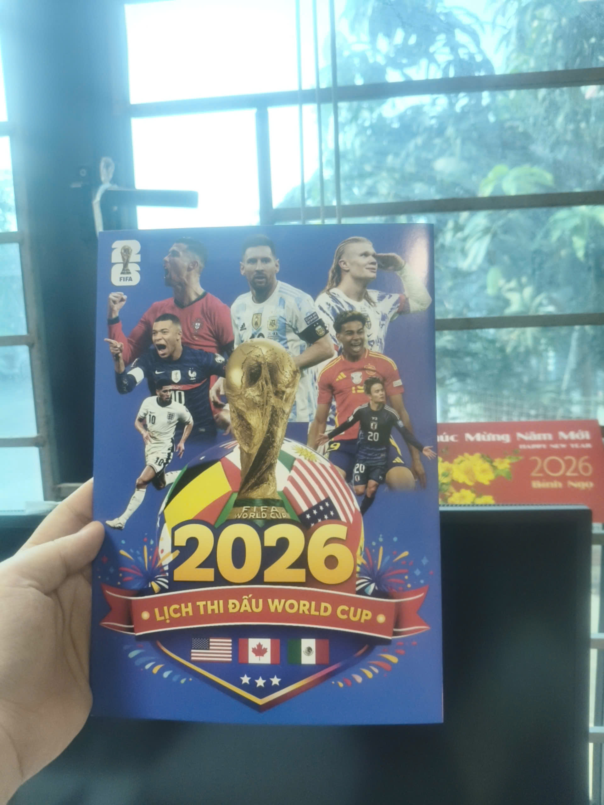 (Bản gấp gọn) LỊCH THI ĐẤU BÓNG ĐÁ WORLD CUP 2026 – ndbooks