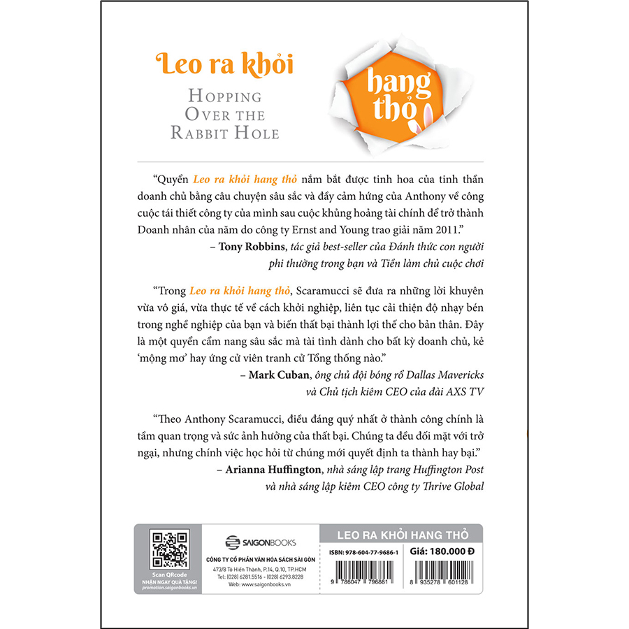 Leo Ra Khỏi Hang Thỏ _Saigon Books