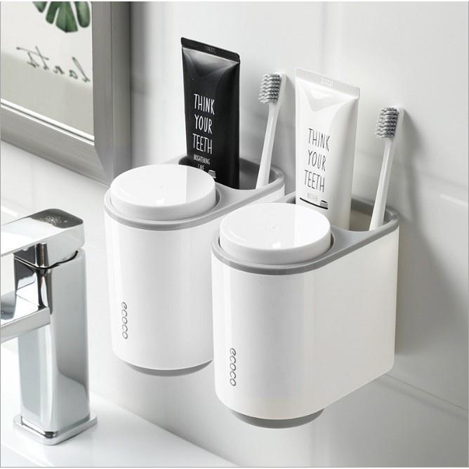 Kệ Nhà Tắm, Giá Đựng Cốc Và Bàn Chải Đánh Răng Dính Tường