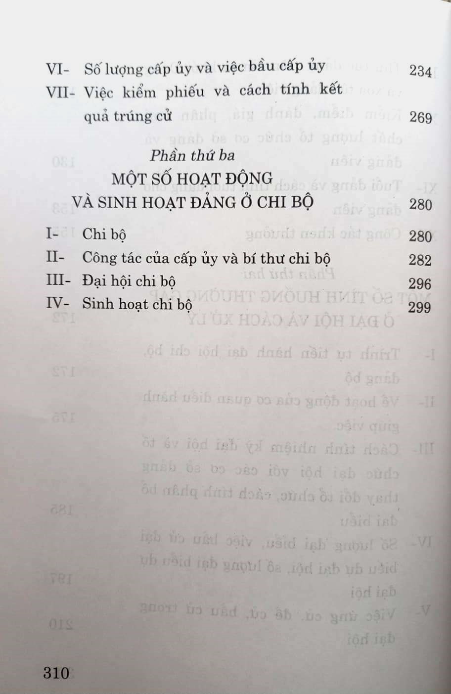 Cẩm nang về nghiệp vụ công tác xây dựng Đảng