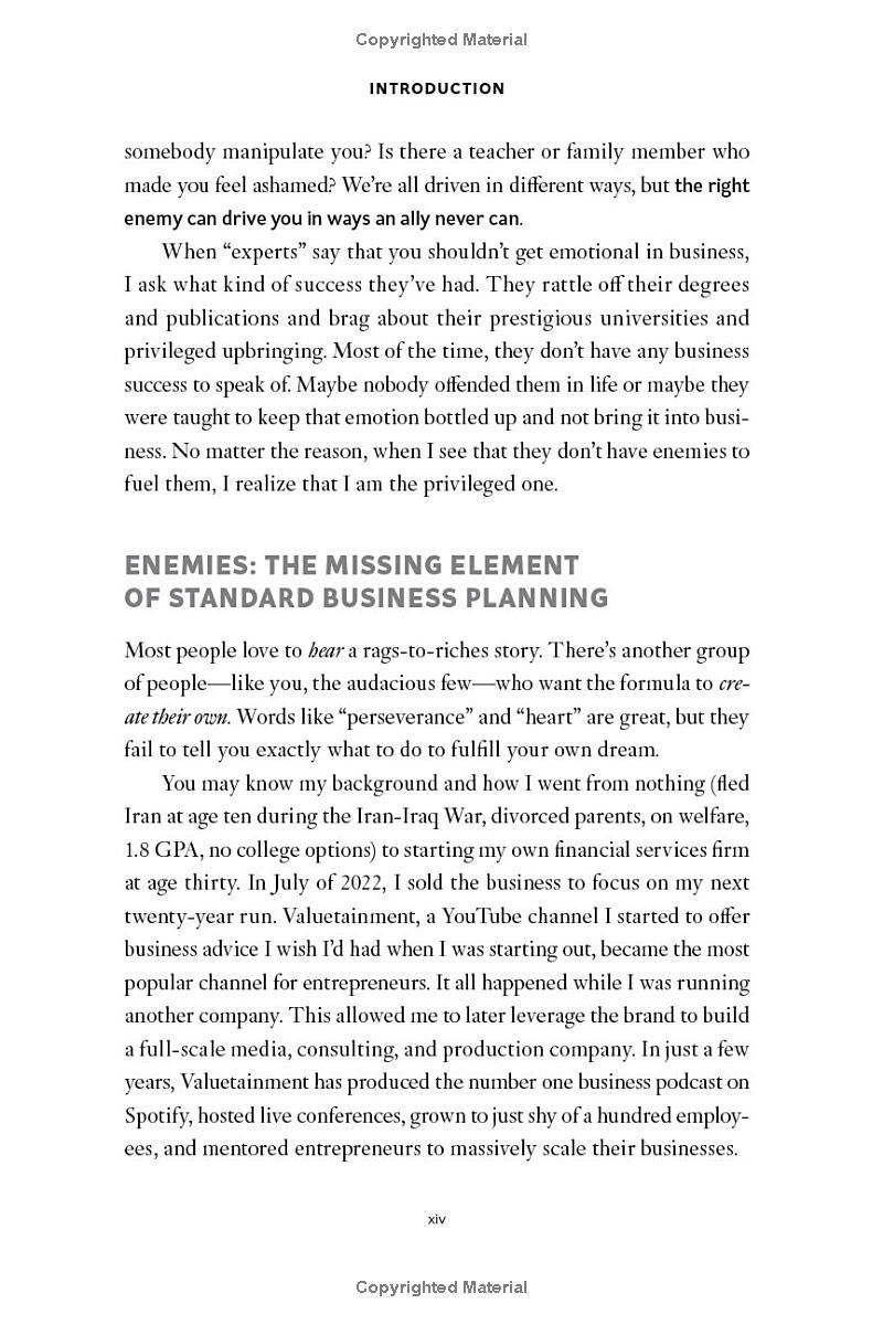 Sách ngoại văn: Choose Your Enemies Wisely - Business Planning For The Audacious Few