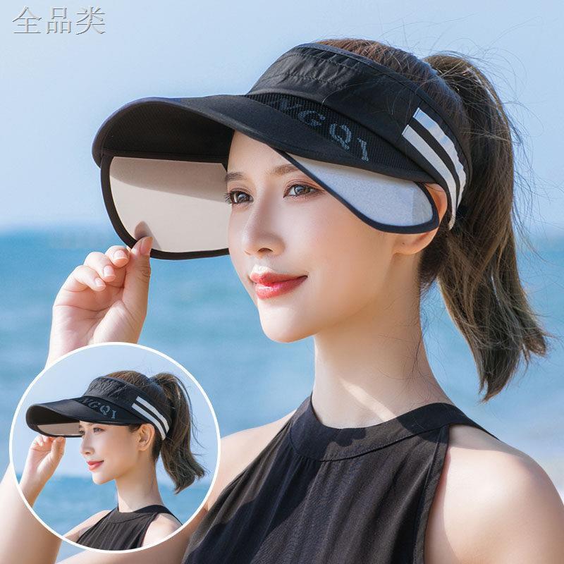 Mũ Lưỡi Trai Nửa Đầu Che Nắng Chống Tia Cực Tím Cho Nam Nữ