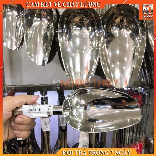 Xúc đá inox loại dày đủ size