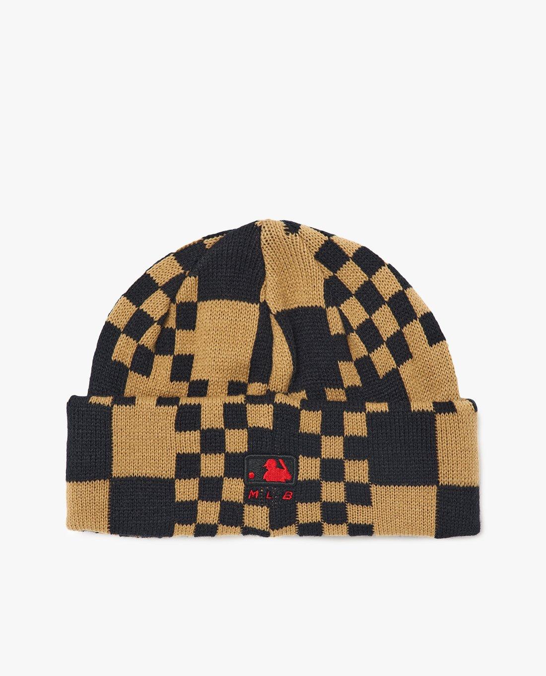 MLB - Nón len Checker Board Beanie 3ABNS0226