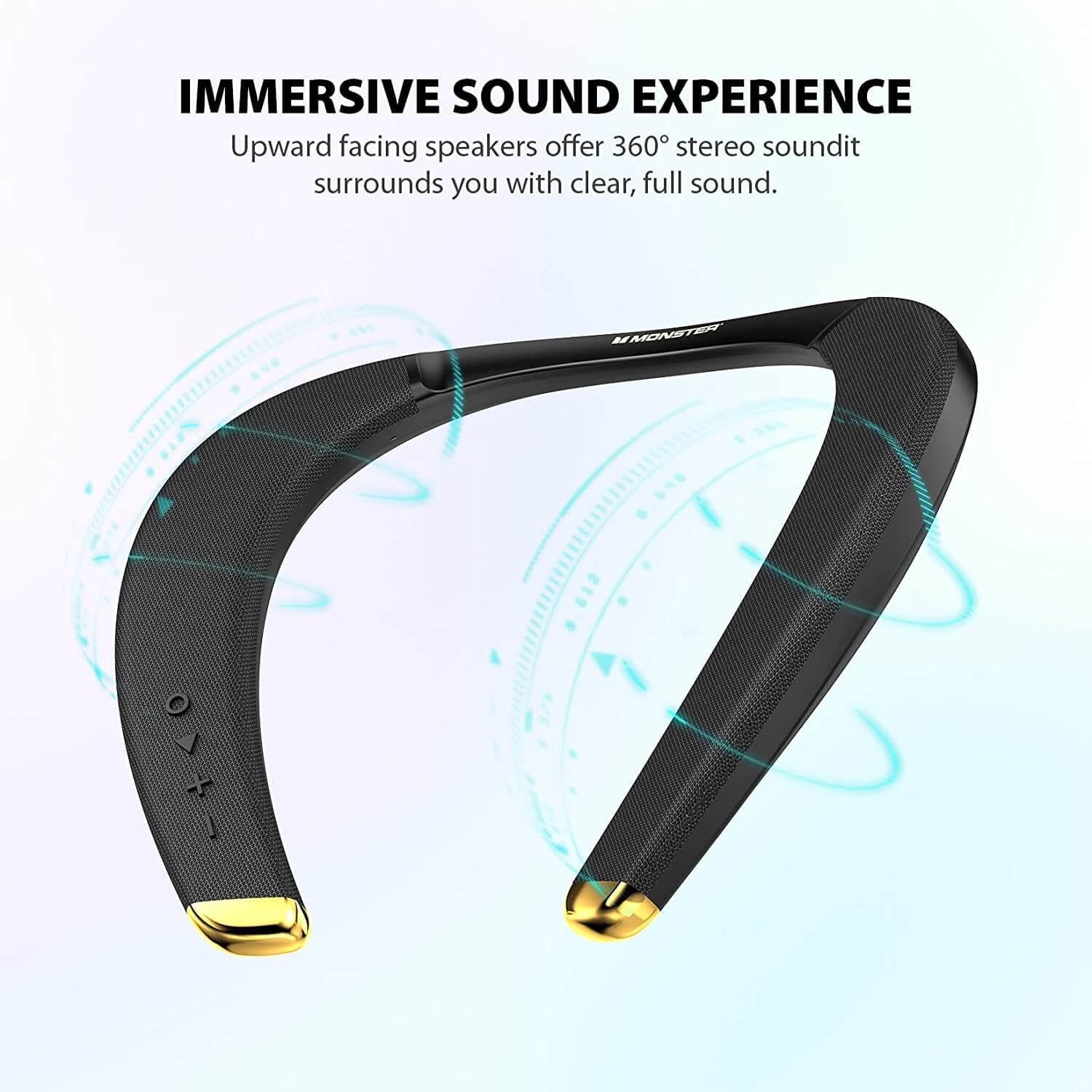 Loa Bluetooth Đeo Cổ Monster Boomerang Petite MS32103 Chính Hãng - Bảo hành 12 tháng - Hàng Chính Hãng