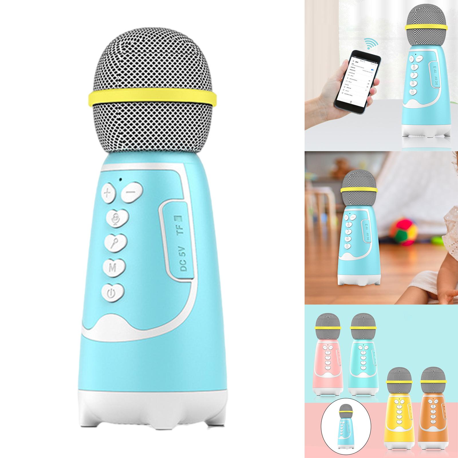 Wireless Bluetooth , Portable Handheld Karaoke Mic Speaker Machine Home Party Birthday for All Smartphones PC
