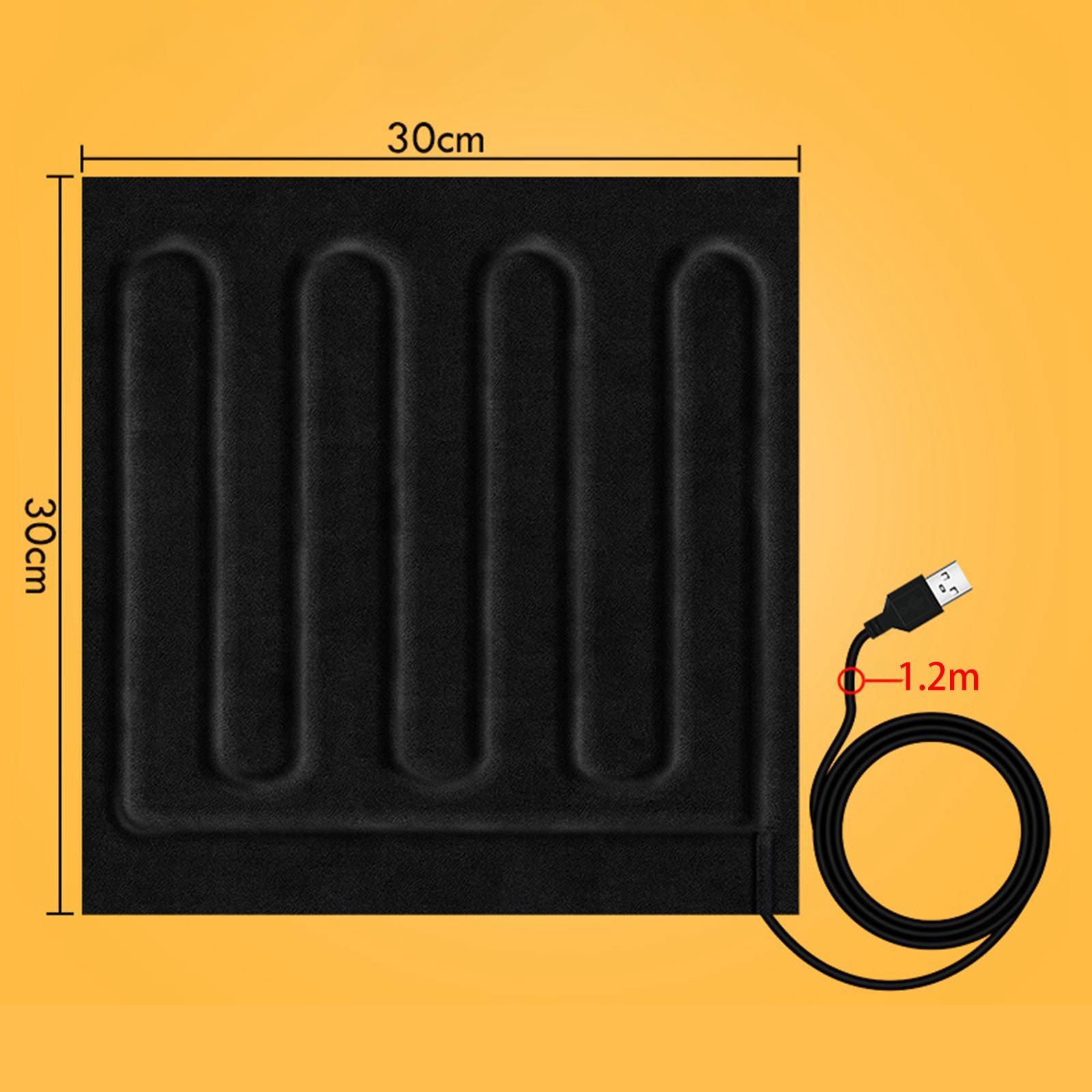 Heated Mat Electric Warm Mat USB Heating Pad Electric Heater for Sofa
