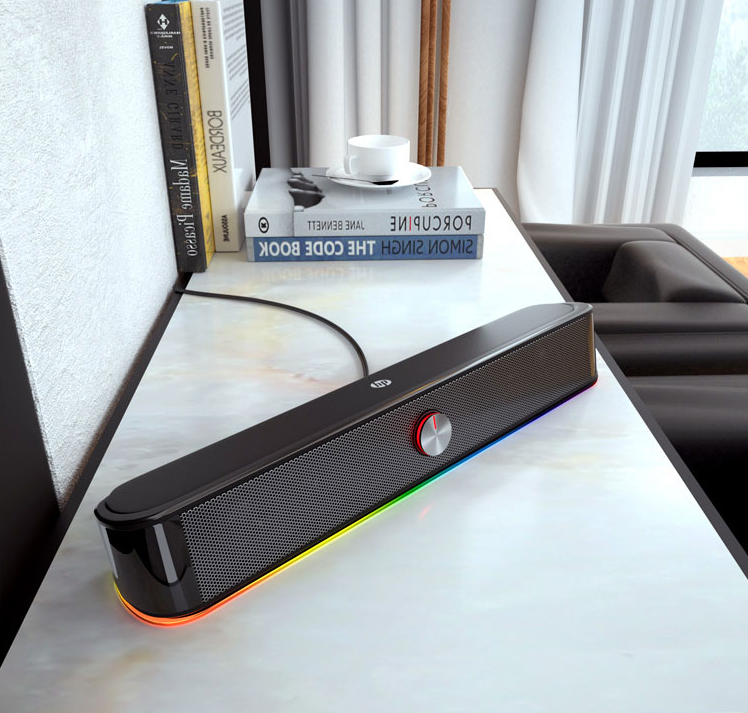 LOA VI TÍNH DHE-6003/DHE-6003S MÀU ĐEN VỚI ÂM THANH TO RÕ SIÊU ÊM TAI