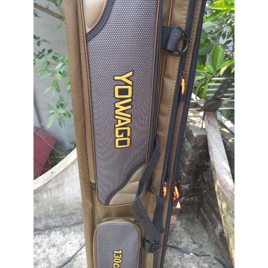 Xả hàng sale bao đựng cần 90cm,1m2,1m3,1m4,1m5 2 ngăn, 3 ngăn chống thấm cao cấp, túi đựng cần 2 ngăn, 3 ngăn - uy tín -