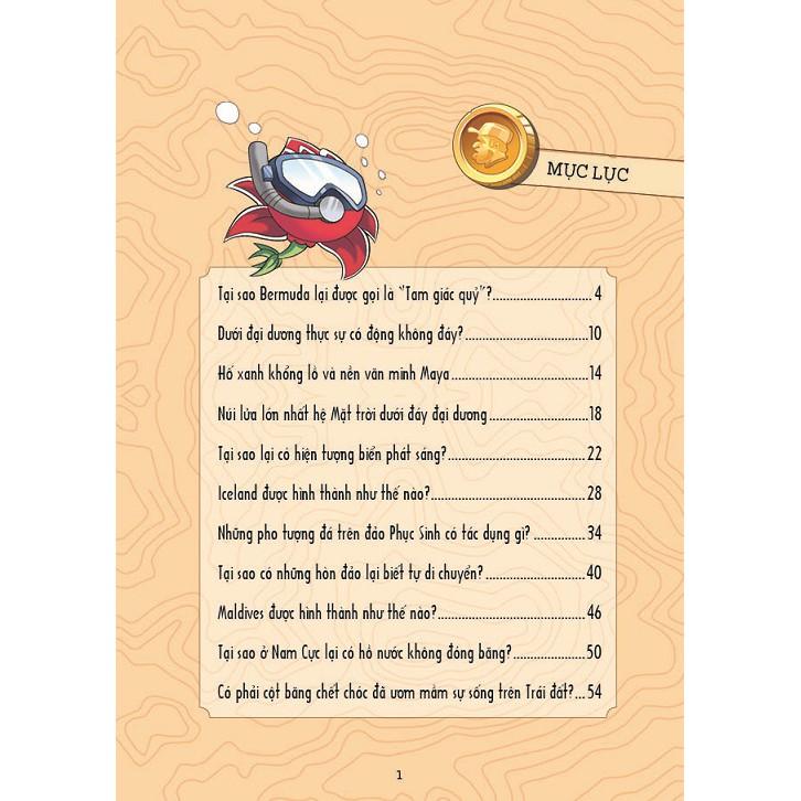 Sách -  Trái Cây Đại Chiến Zombie - Câu Đố Bí Ẩn