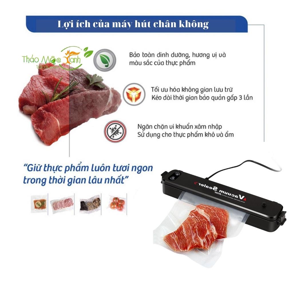 Máy hút chân không thực phẩm Vacuum Sealer ( tặng kèm túi )