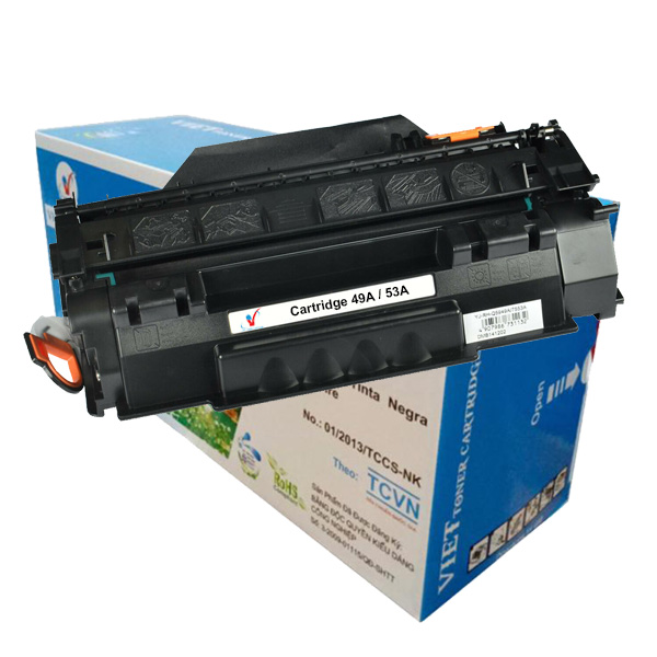 Hộp mực 49A / 53A (hàng nhập khẩu) dùng cho máy in HP LaserJet 1160, 1320, 3390, 3392, M2727, P2015 và Canon LBP 3300, 3360, 3370, 3310 - Cartridge Q5949A/Q7553A mới 100% [Fullbox]