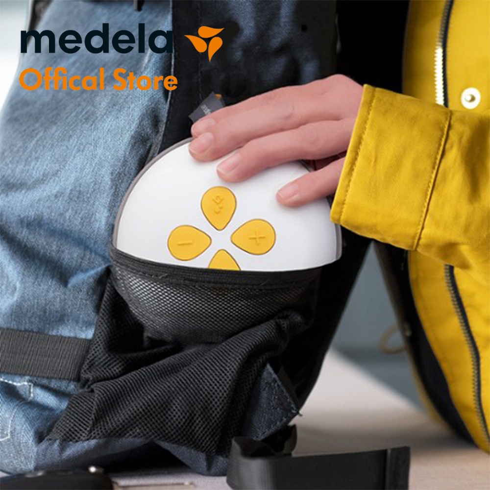 Máy hút sữa Medela Swing Maxi Plus 2.0 | Máy hút điện đôi - Có pin sạc tích điện, phễu Flex vành silicone, công nghệ 2 Phase Expression, Không cần cắm điện khi sử dụng, tiện lợi khi di chuyển