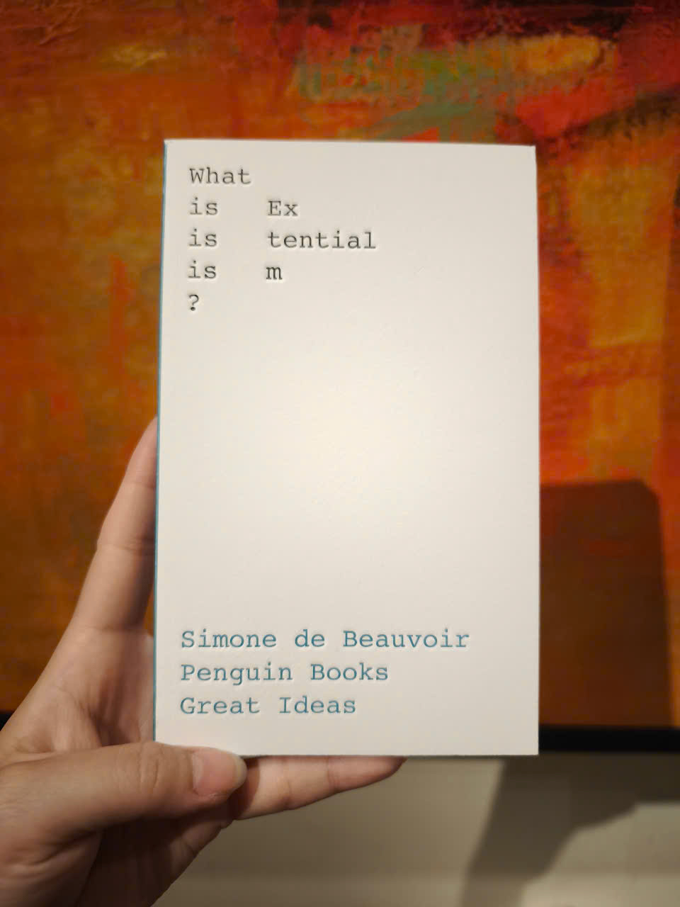Sách - What Is Existentialism? (Penguin Great Ideas) by Simone De Beauvoir/History &amp; Criticism/Sách ngoại văn