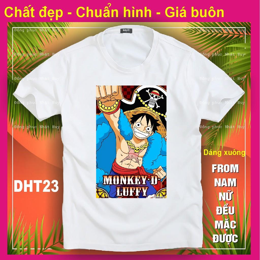 Áo thun Đảo hải tặc 22 One Piece, Monkey D. Luffy , phông đẹp, in hình, bao đổi trả