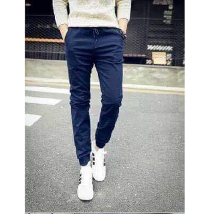 Quần Jogger Nam Kaki Hàn Quốc, Đứng Dáng Ôm Chân Cá Tính Jg-03