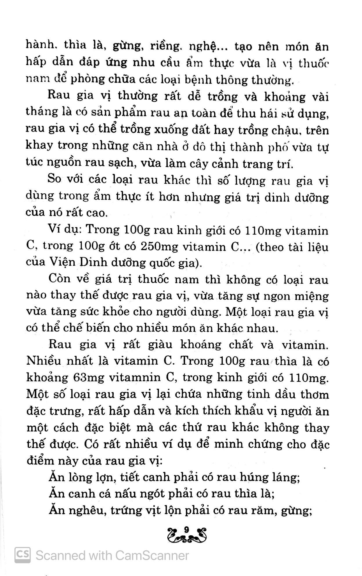 Kỹ Thuật Trồng Và Chăm Sóc Rau Gia Vị