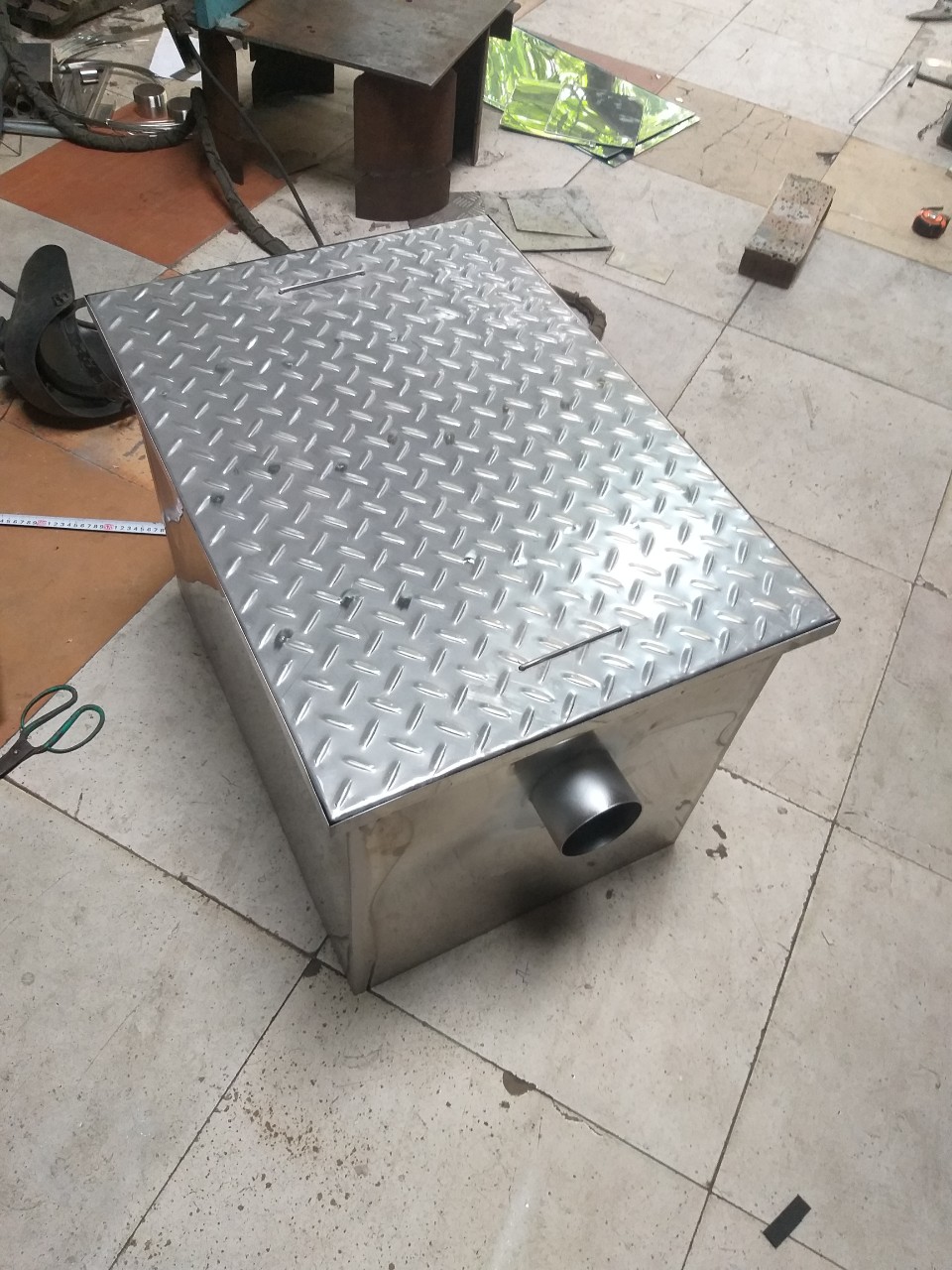 Bể Tách Mỡ - Bẫy Mỡ 100 Lít - Cơ Sở Sản Xuất Bình Minh 890