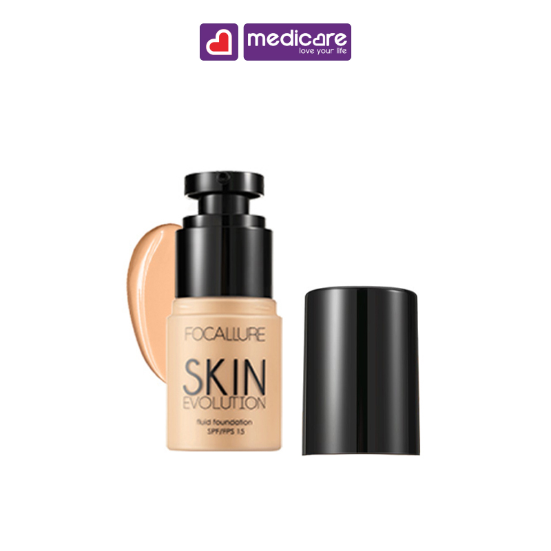 Kem nền FOCALLURE dạng lỏng fluid foundation 31g