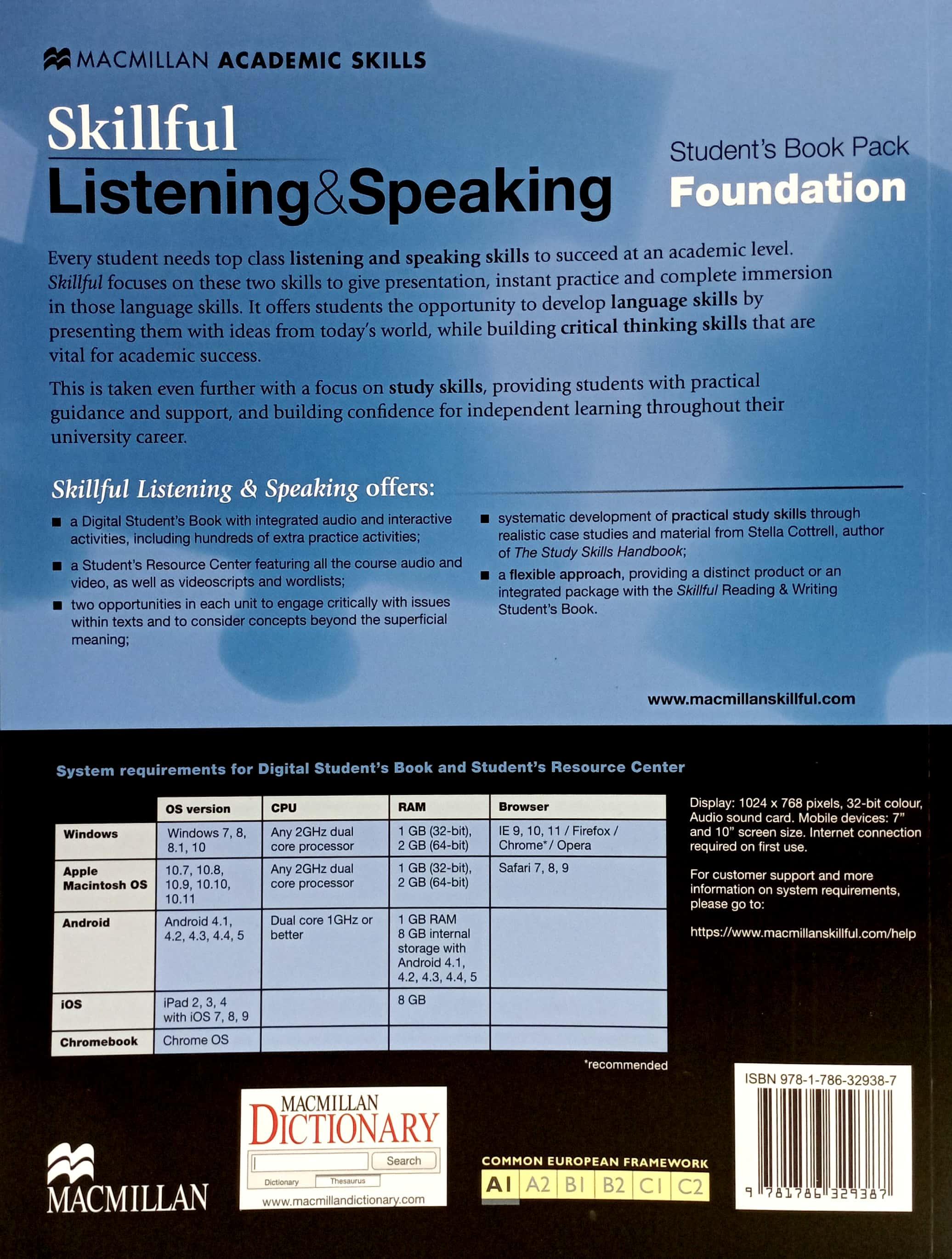 Skillful Foundation Level Listening and Speaking Student Book and DSB Pack