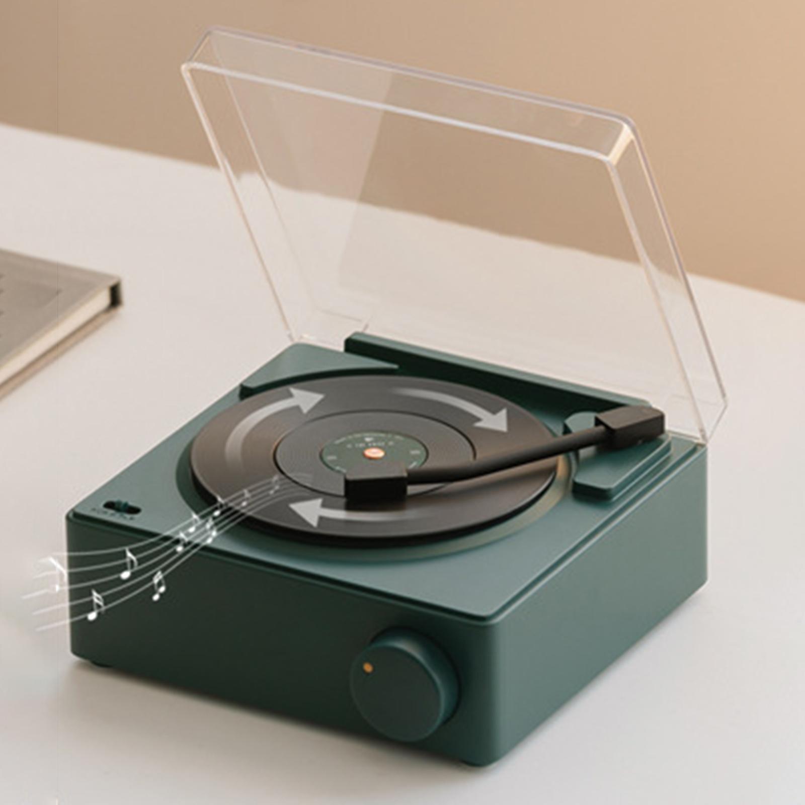 Turntable Multifunction Bluetooth 5..0 Bluetooth Speaker for Home Birthday Lover