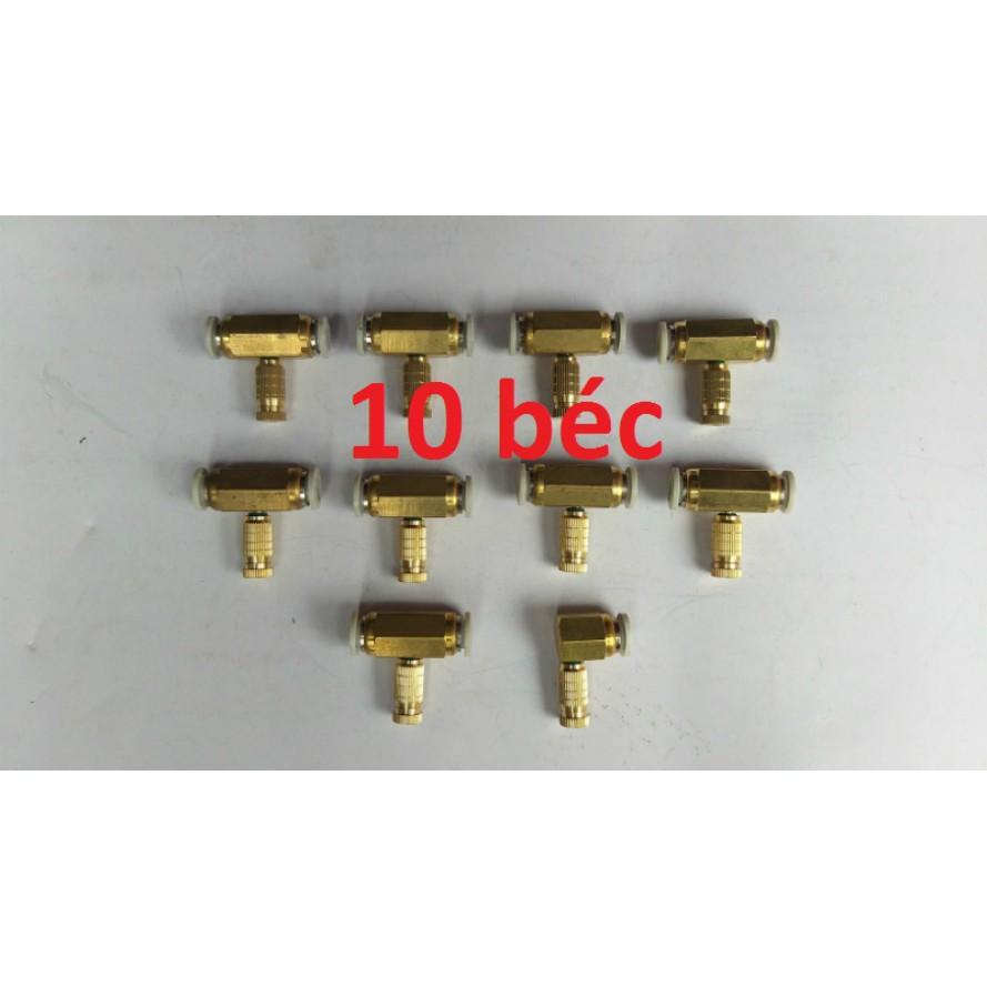 Bộ máy bơm phun sương 10 béc