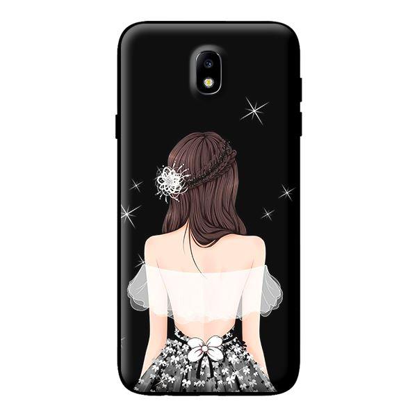Ốp in cho Samsung Galaxy J2 Core Cô Gái Áo Trắng - Hàng chính hãng