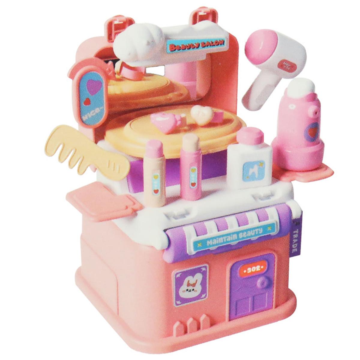 Đồ Chơi Tiệm Làm Đẹp Cổ Tích - Fairy Tale House Beauty Expert - Toys&amp;Joys HY-42B (16 Chi Tiết)