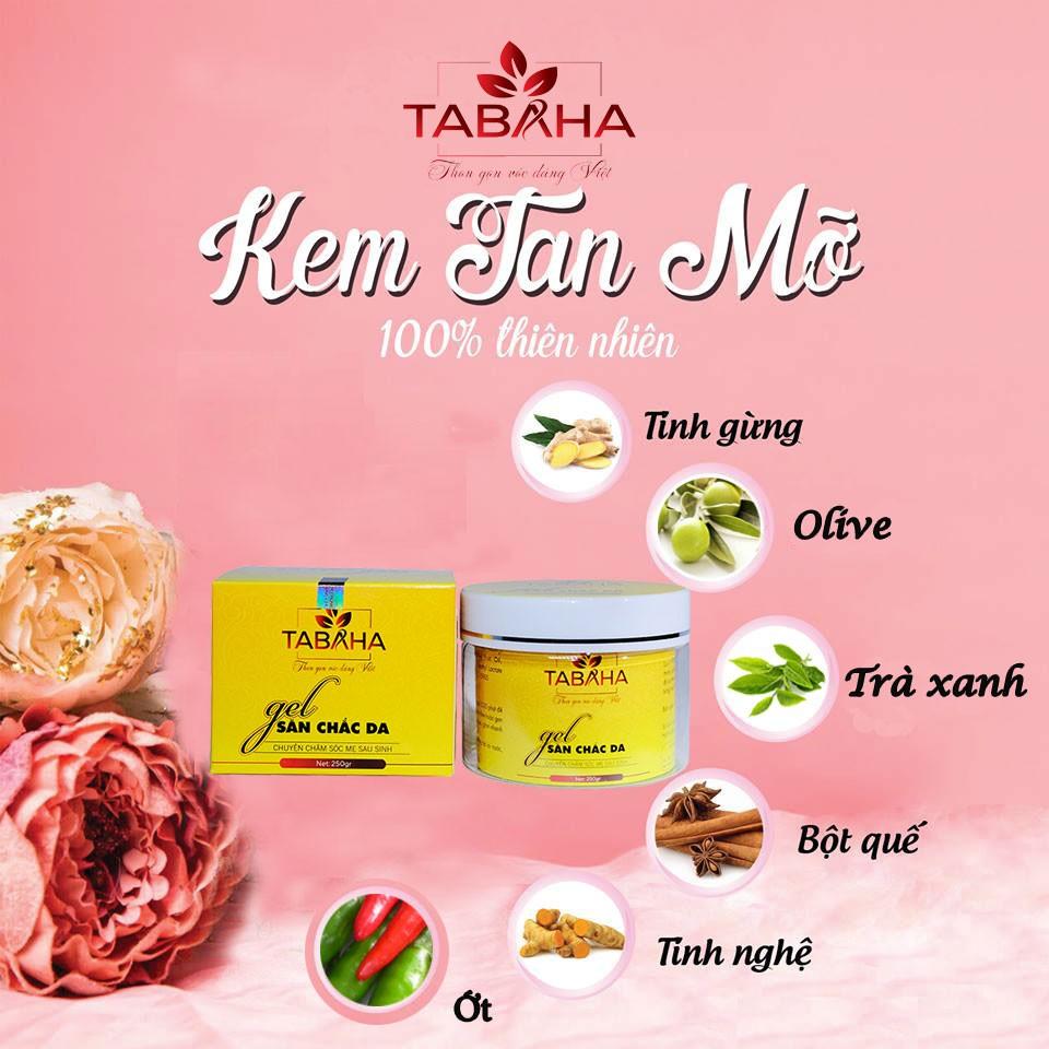 Kem tan mỡ Tabaha 250g Chính hãng