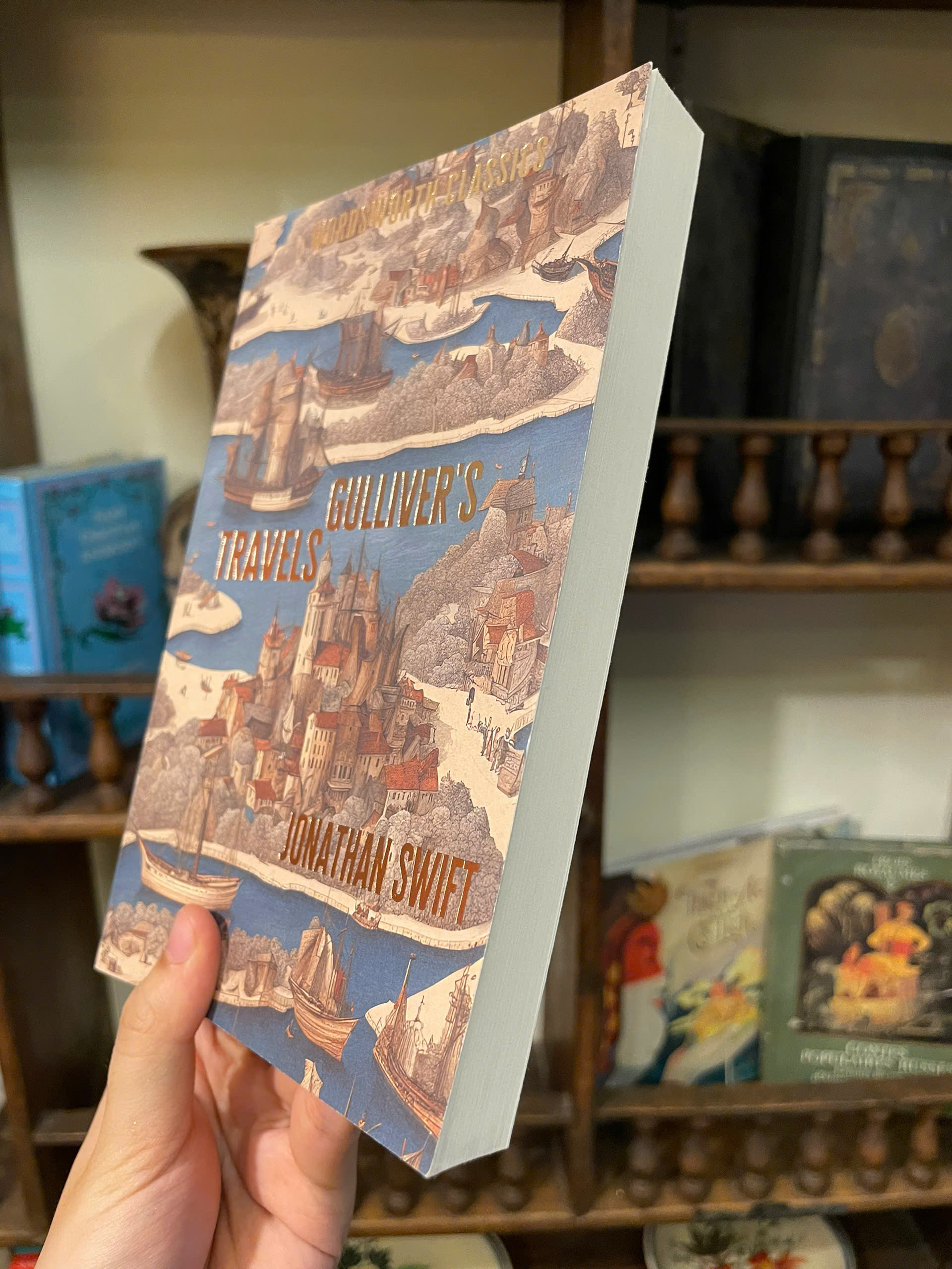 Sách - Guilliver's Travels (Wordsworth Classics) by Jonathan Swift | English Fantasy Fiction